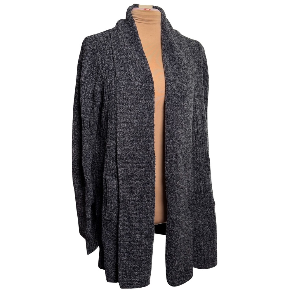 Barefoot Dreams Cardigan Grey Gray CozyChic Lite Cozy Chic Lite Pockets Medium